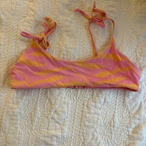 Starfit exclusive not released bikini top size M/L pink and orange